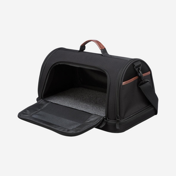 Gate Airline carrier // Flight bag and travel bag for dogs (black)