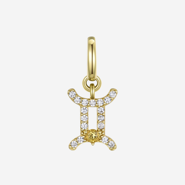Unleash Cph Gemini Charm // Dog Collar Pendant (twin)