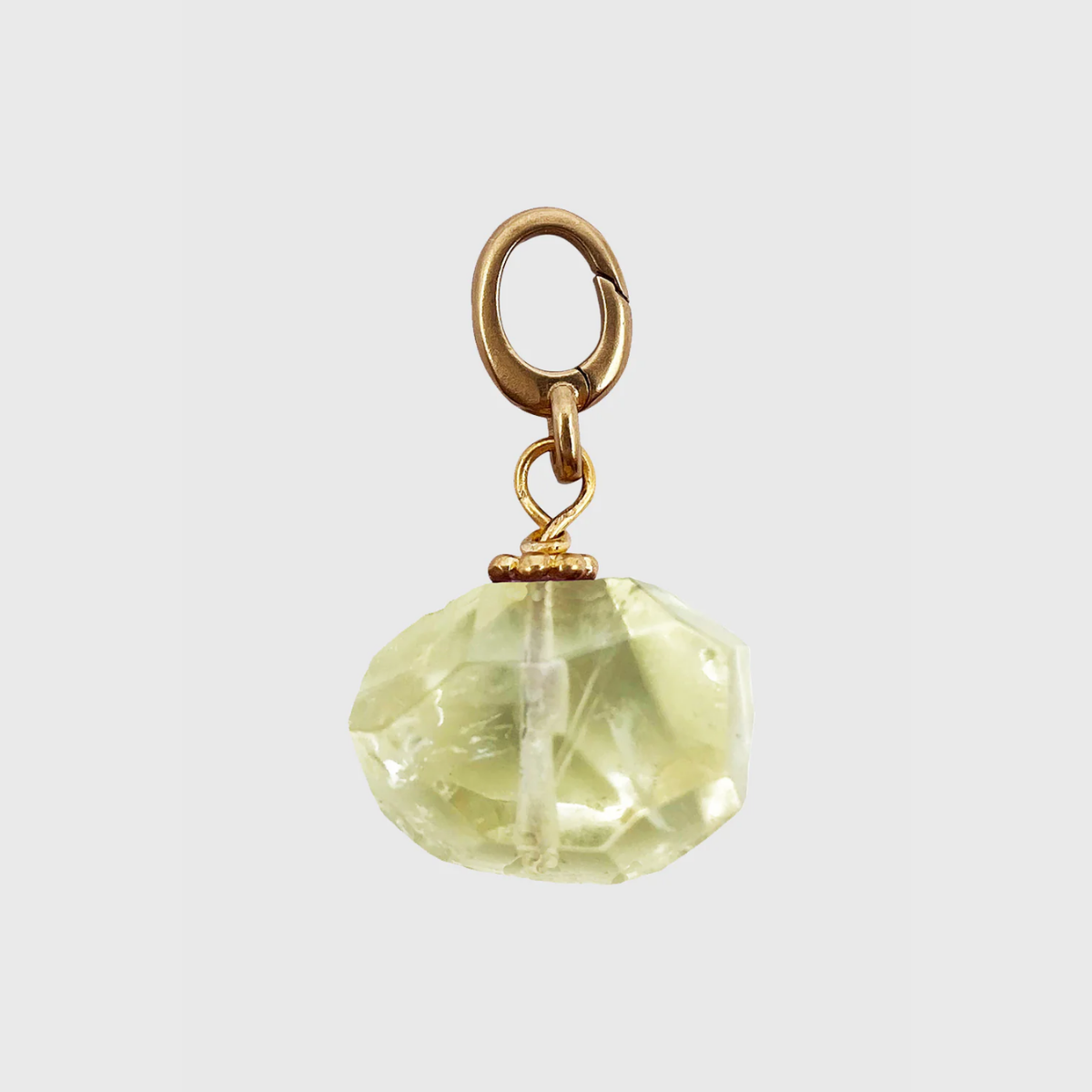 Unleash Cph Happiness Charm - Lemon Quartz // Vedhæng til hundehalsbånd